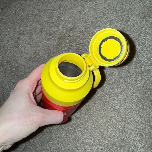 Target Rowing Blazers Vacuum Insulated Water Bottle Stainless Steel Red Pink NEW - Picture 10 of 13